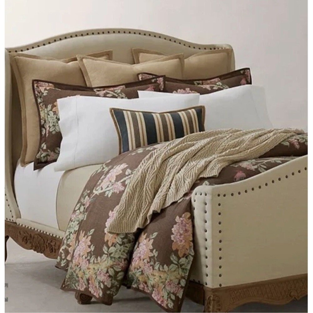 Ralph Lauren Harlow Brinly Full/Queen Comforter Floral Bird NWT $550